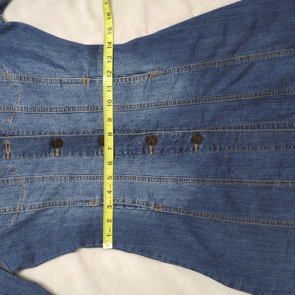 🔥Long Sleeve Denim Mini Dress🔥 - Picture 8 of 12